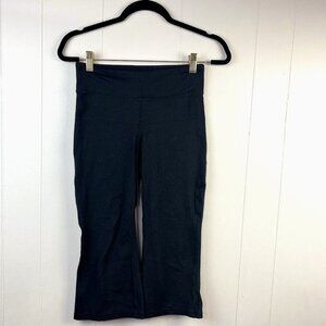 lucy power max perfect core collection black capri Womens leggings Size Small